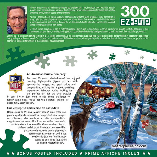MasterPieces Holiday - Holiday Visitors 300-Piece EZ Grip Jigsaw Puzzle