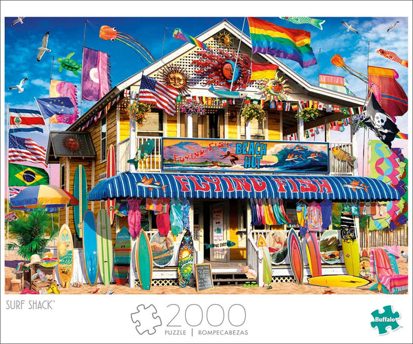 Buffalo Games - Surf Shack - 2000 Piece Jigsaw Puzzle