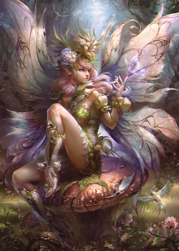 Jumbo - Enchanting Fairy Jigsaw Puzzle (1000 Pieces)