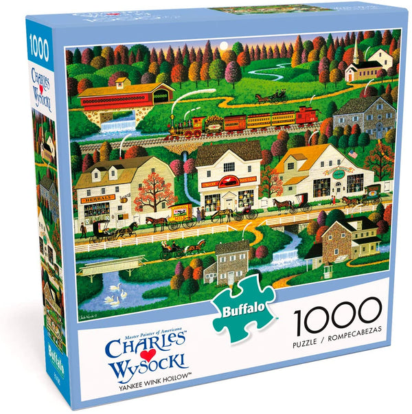Buffalo Games - Charles Wysocki - Yankee Wink Hollow - 1000 Piece Jigsaw Puzzle