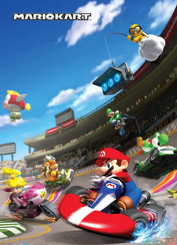 USAOpoly - Super Mario Kart Jigsaw Puzzle (1000 Pieces)