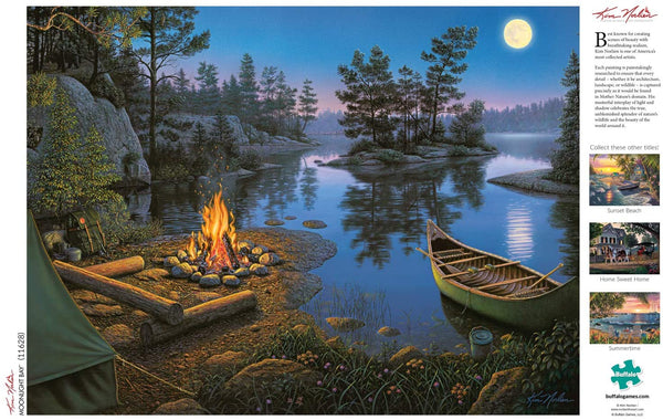 Buffalo Games - Kim Norlien - Moonlight Bay - 1000 Piece Jigsaw Puzzle