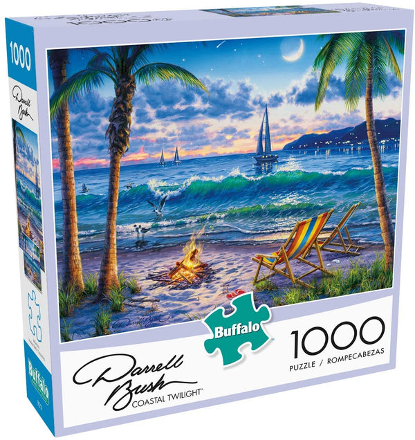 Buffalo Games - Darrell Bush - Coastal Twilight - 1000 Piece Jigsaw Puzzle