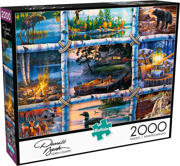 Buffalo Games - Darrell Bush - North Country - 2000 Piece Jigsaw Puzzle