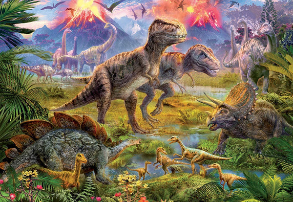 Educa - Dinosaur Gathering Jigsaw Puzzle (500 Pieces)