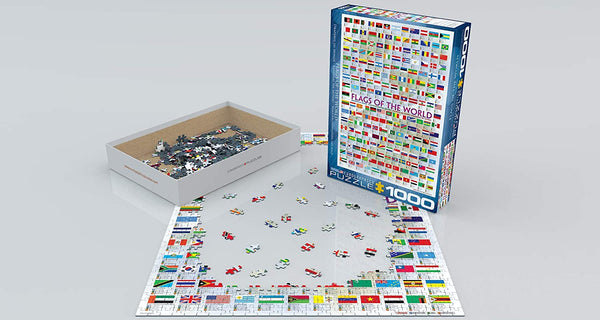 EuroGraphics Flags of The World 1000-Piece Puzzle