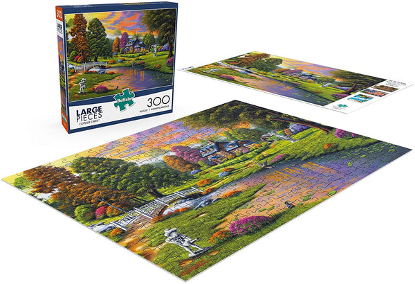 Buffalo Games - Cottage Creek - 300 Large Piece Jigsaw Puzzle