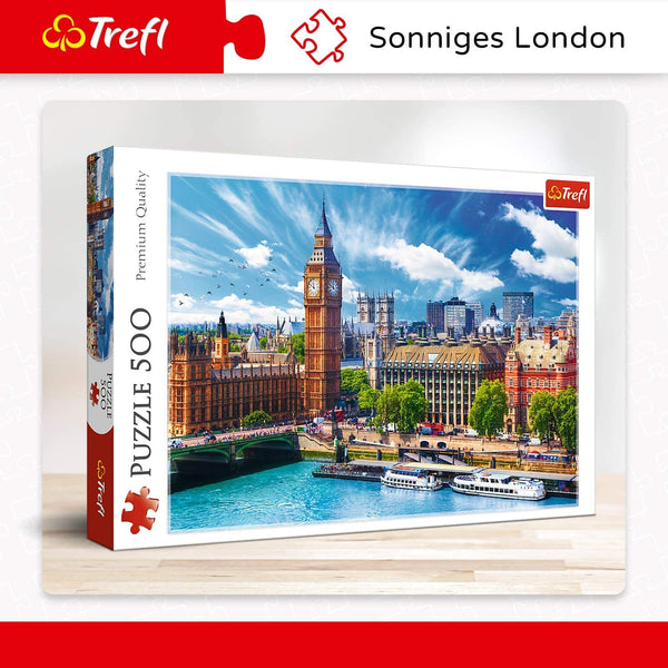 Trefl - Sunny Day, London Jigsaw Puzzle (500 Pieces)