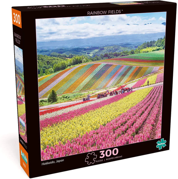 Buffalo Games - Rainbow Fields - 300 Largepiece Jigsaw Puzzle