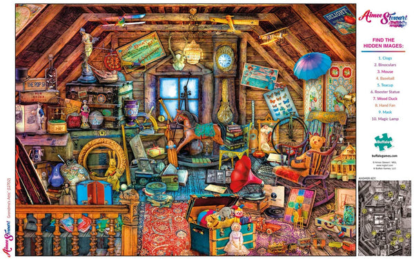 Buffalo Games - Aimee Stewart - Grandma's Attic - 1000 Piece Jigsaw Puzzle