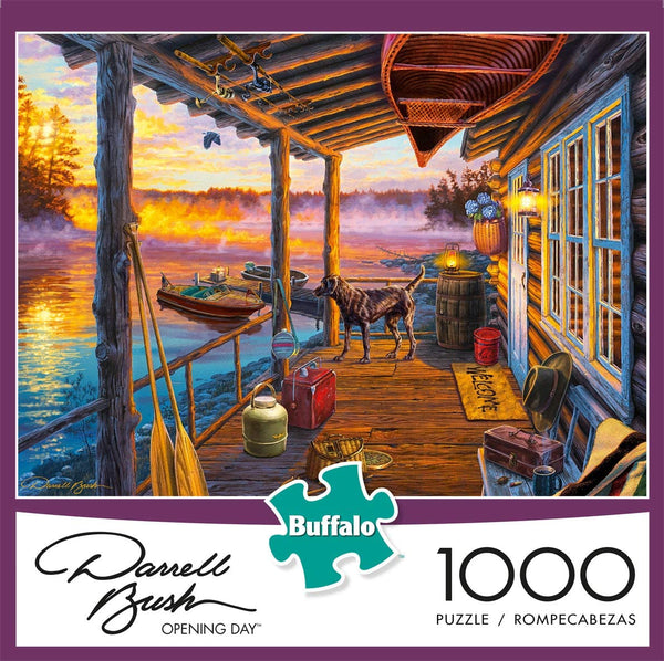 Buffalo Games - Darrell Bush - Opening Day - 1000 Piece Jigsaw Puzzle