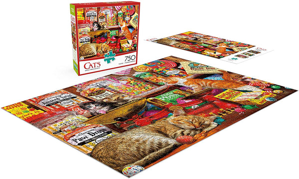 Buffalo Games - Cats Collection - Sweet Shop Kittens - 750 Piece Jigsaw Puzzle