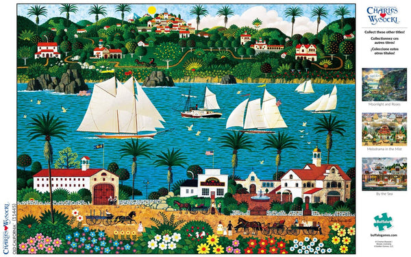 Buffalo Games Old California by Charles Wysocki - 1000Piece Jigsaw Puzzle by Puzzle
