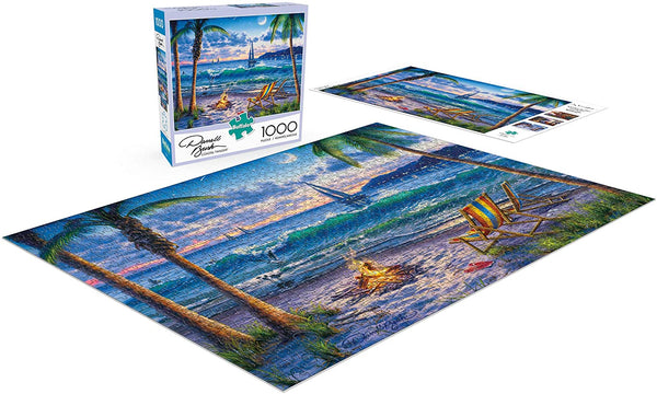 Buffalo Games - Darrell Bush - Coastal Twilight - 1000 Piece Jigsaw Puzzle