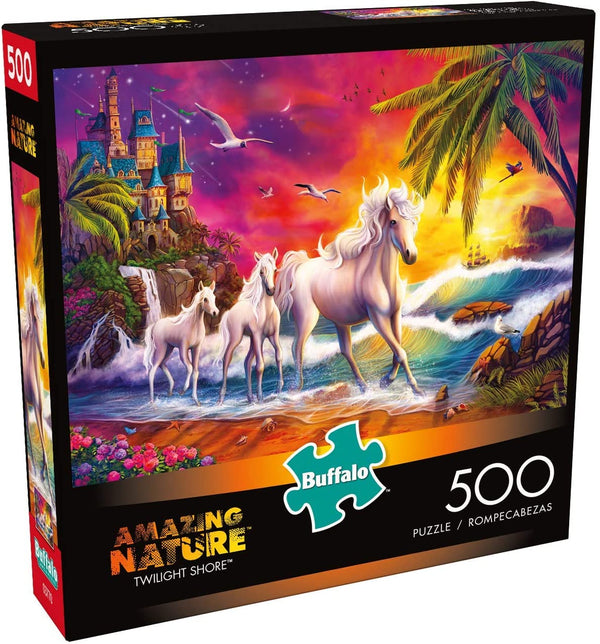 Buffalo Games - Amazing Nature Collection - Twillight Shore - 500 Piece Jigsaw Puzzle