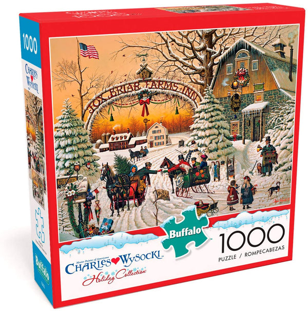 Buffalo Games - Charles Wysocki - A Christmas Greeting - 1000 Piece Jigsaw Puzzle