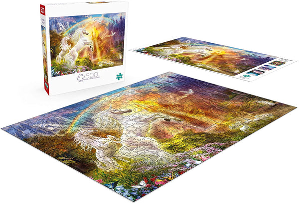 Buffalo Games - Unicorn Sunset - 500 Piece Jigsaw Puzzle