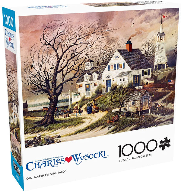 Buffalo Games - Charles Wysocki - Old Martha's Vineyard - 1000 Piece Jigsaw Puzzle
