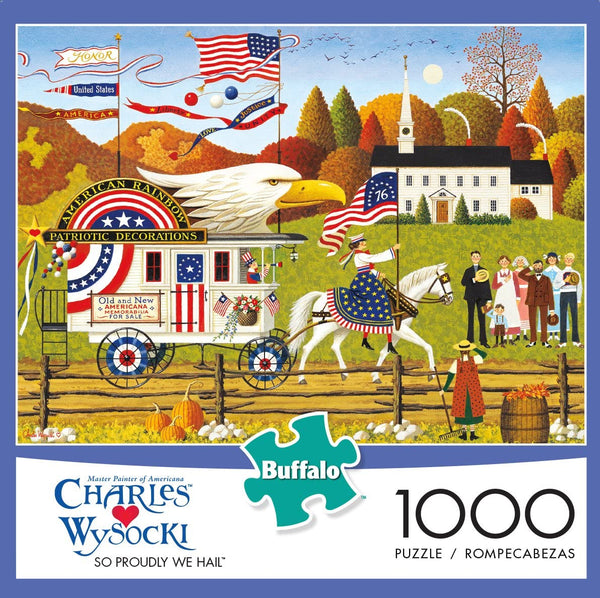 Buffalo Games - Charles Wysocki - So Proudly We Hail - 1000 Piece Jigsaw Puzzle