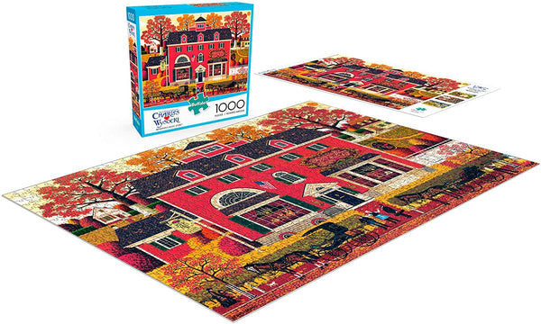 Buffalo Games - Charles Wysocki - Benjamin's Music Store - 1000 Piece Jigsaw Puzzle