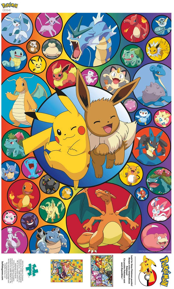 Buffalo Games - Pokemon Bubble - 500 Piece Jigsaw Puzzle
