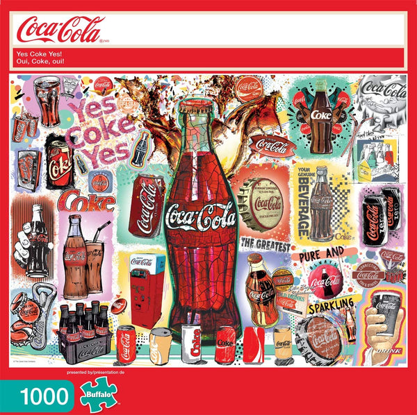 Buffalo Games - Coca-Cola - Yes Coke Yes! - 1000 Piece Jigsaw Puzzle