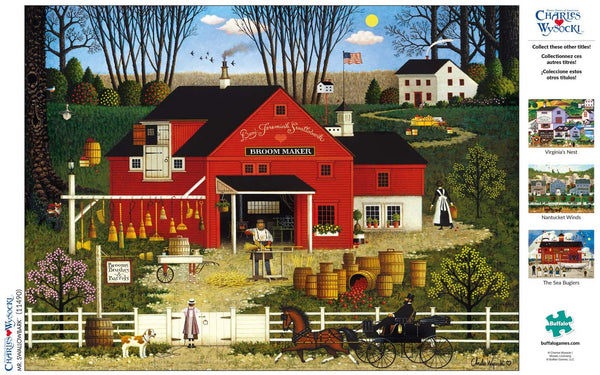 Buffalo Games - Charles Wysocki - Mr. Swallowbark - 1000 Piece Jigsaw Puzzle