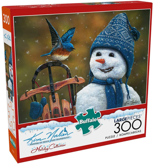 Buffalo Games Snow Brother by Kim Norlien Jigsaw Puzzle from The Holiday Collection (300 Pieces)