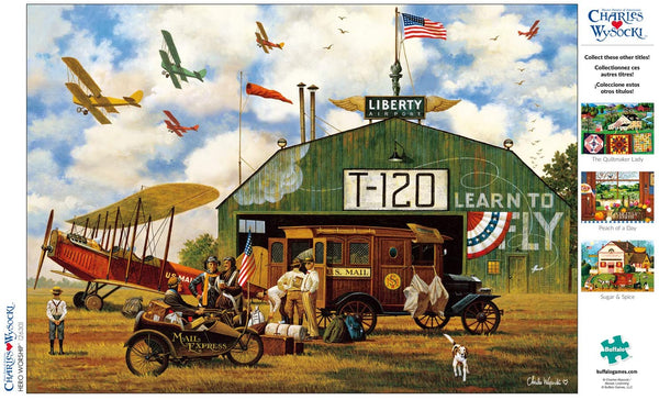 Buffalo Games - Charles Wysocki - Hero Worship - 300 Large Piece Jigsaw Puzzle