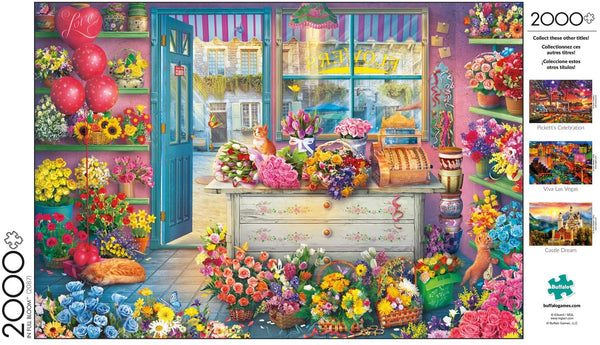 Buffalo Games - in Full Bloom - 2000 Piece Jigsaw Puzzle