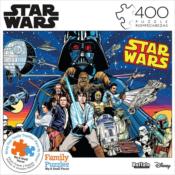 Buffalo Games - Star Wars - Comic Pinball Art Jigsaw Puzzle (400 Pieces)