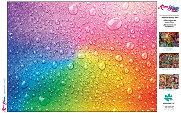 Buffalo Games - Aimee Stewart - Drops of Color Jigsaw Puzzle (1000 Pieces)