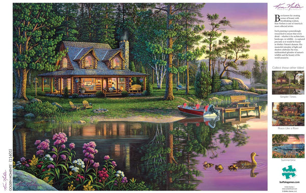 Buffalo Games - Kim Norlien - Golden Moments - 1000 Piece Jigsaw Puzzle