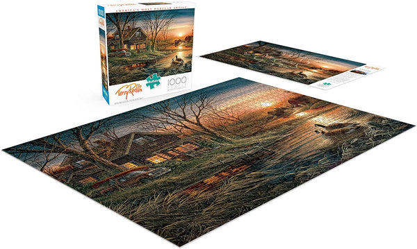 Buffalo Games - Terry Redlin - Shoreline Neighbors - 1000 Piece Jigsaw Puzzle