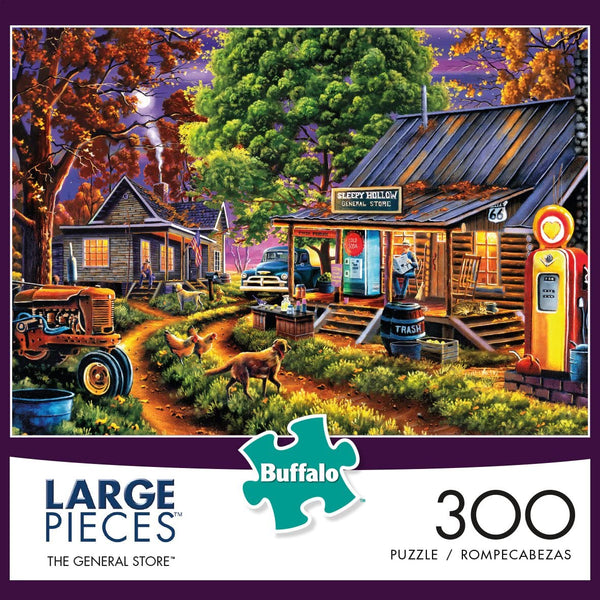 Buffalo Games - Geno Peoples - The General Store - 300 Large Piece Jigsaw Puzzle