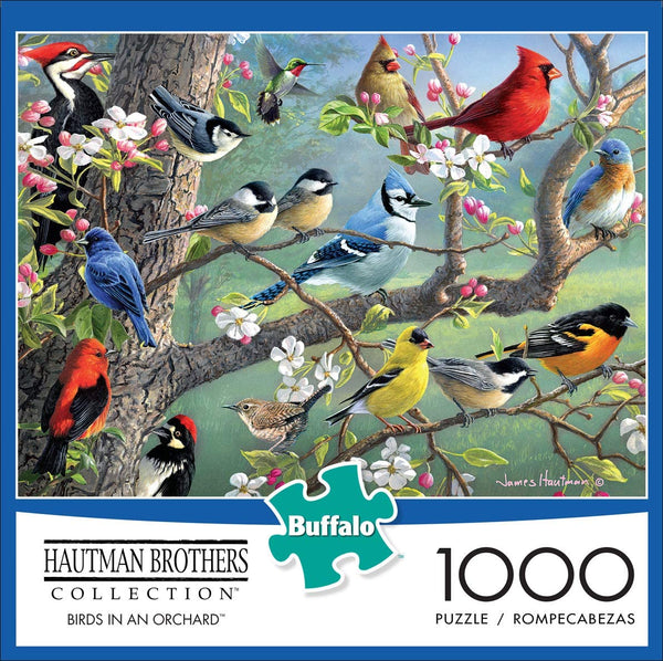 Buffalo Games - Hautman Brothers - Birds in an Orchard - 1000 Piece Jigsaw Puzzle