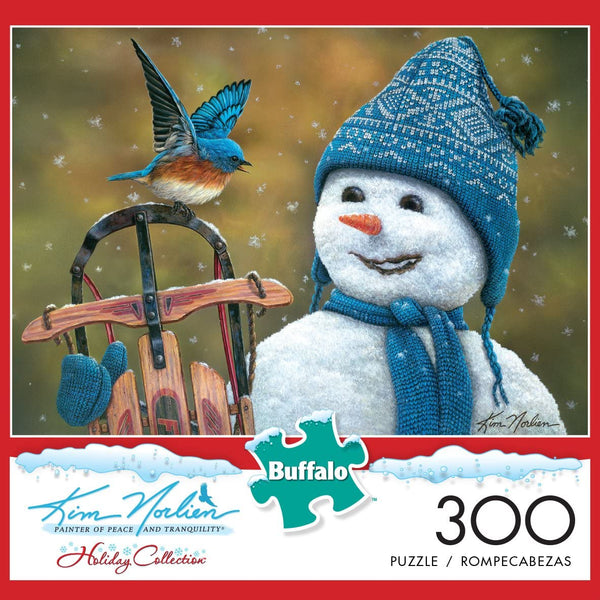 Buffalo Games Snow Brother by Kim Norlien Jigsaw Puzzle from The Holiday Collection (300 Pieces)