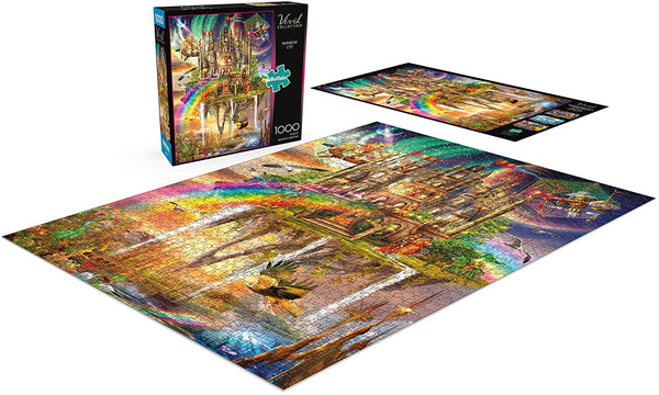 Buffalo Games - Vivid Collection - Rainbow City - 1000 Piece Jigsaw Puzzle