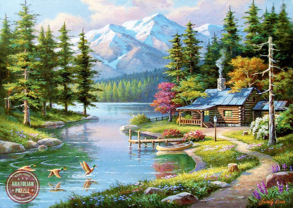 Anatolian - Resting Canoe Jigsaw Puzzle (1500 Pieces)