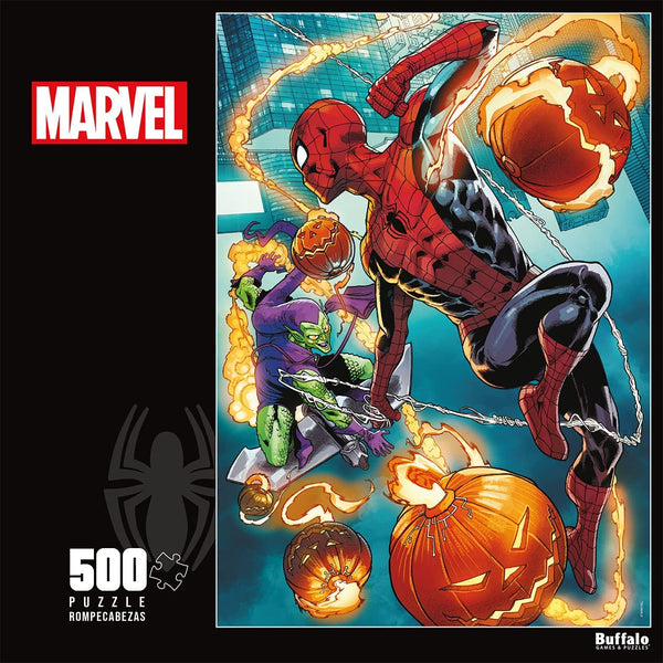 Marvel - Spider-Man vs. Green Goblin - 500 Piece Jigsaw Puzzle