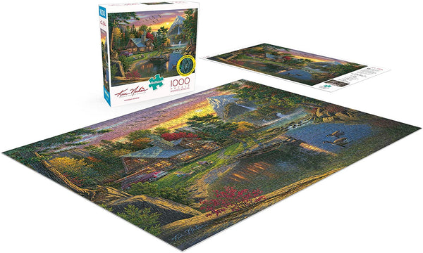 Buffalo Games - Kim Norlien - Mountain Paradise - 1000 Piece Jigsaw Puzzle