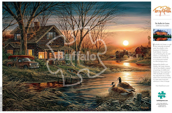 Buffalo Games - Terry Redlin - Shoreline Neighbors - 1000 Piece Jigsaw Puzzle
