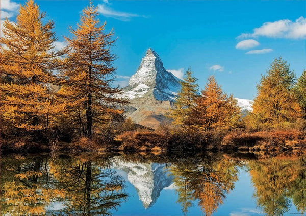 Educa - Matterhorn Mountain in Autumn Jigsaw Puzzle (1000 Pieces)