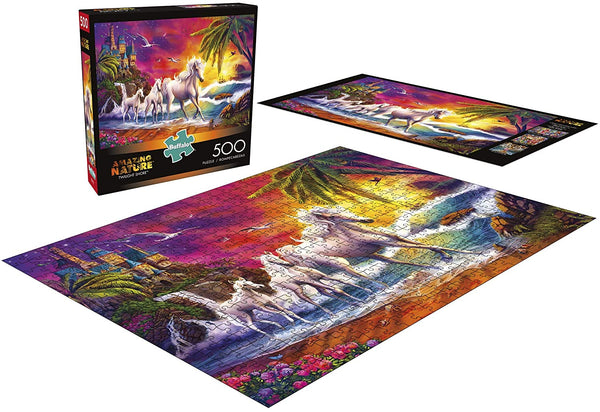 Buffalo Games - Amazing Nature Collection - Twillight Shore - 500 Piece Jigsaw Puzzle