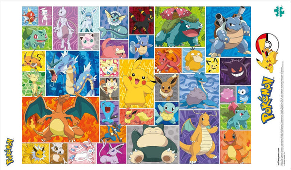 Buffalo Games Pokemon - Pokemon Squares - 2000 Piece Jigsaw Puzzle