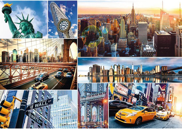 Trefl - New York City Collage Jigsaw Puzzle (4000 Pieces)