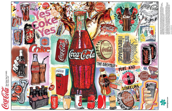 Buffalo Games - Coca-Cola - Yes Coke Yes! - 1000 Piece Jigsaw Puzzle