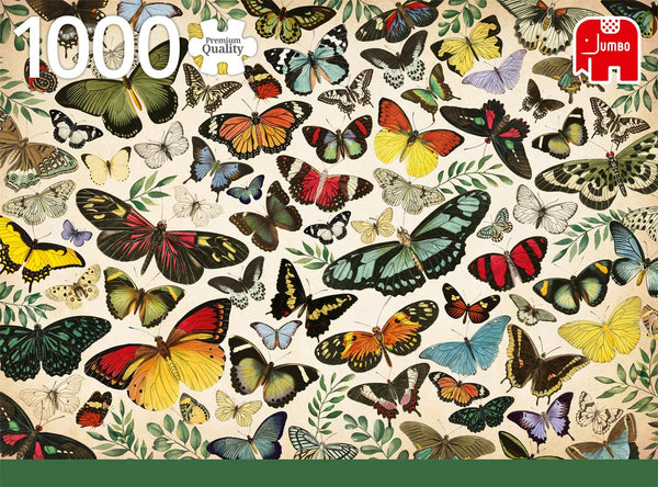 Jumbo - Butterfly Poster Jigsaw Puzzle (1000 Pieces)