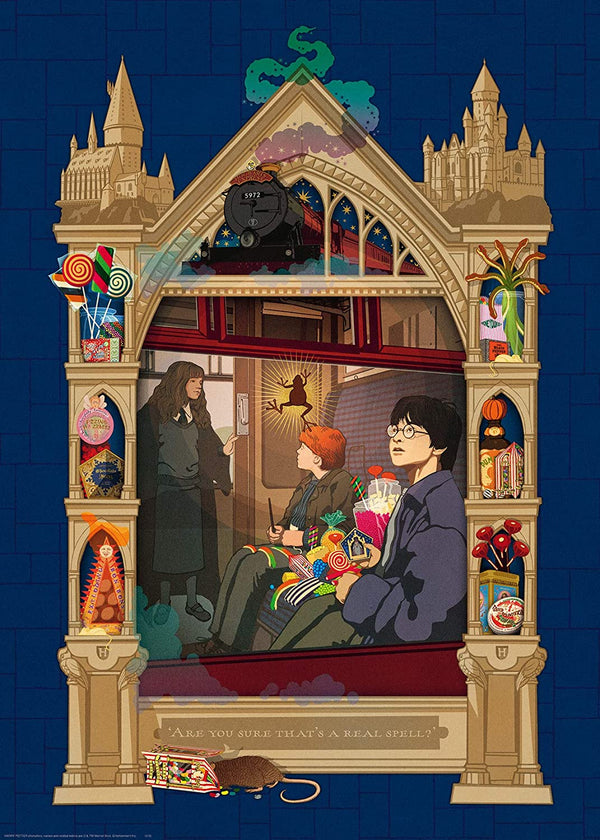 Ravensburger - Harry Potter - The Way to Hogwarts Jigsaw Puzzle (1000 Pieces)