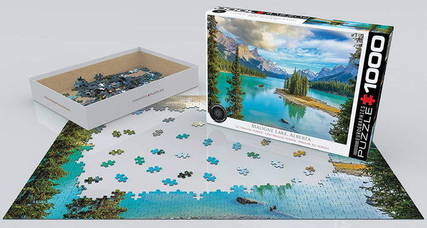 EuroGraphics Maligne Lake Alberta Puzzle, 1000-Piece
